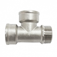 Тройник латунный 25 В-В-Н т тт000017343