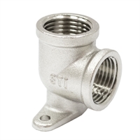 Угольник латунный STI с креплением 15 В-В т 00000000770