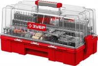 ЗУБР  242 предмета, 130 Вт, набор мини-насадок с гравером (ЗГ-130ЭК H242) ЗГ-130ЭК H242