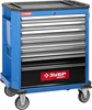 ЗУБР  730 x 475 x 910 мм, инструментальная тележка с 7 ящиками (38903-7) 38903-7