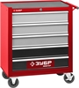 ЗУБР  688 х 458 х 812 мм, инструментальная тележка с 5 ящиками(38905-5) 38905-5