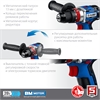 ЗУБР  Т7, 20 В, 70 Н·м, 2 АКБ (4 А·ч), бесщеточная ударная дрель-шуруповерт, кейс, Профессионал (DBS-201-42) DBS-201-42