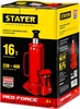 STAYER  RED FORCE, 16 т, 230 - 460 мм, бутылочный гидравлический домкрат, Professional (43160-16) 43160-16_z01