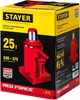 STAYER  RED FORCE, 25 т, 240 - 375 мм, бутылочный гидравлический домкрат, Professional (43160-25) 43160-25_z01