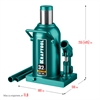 KRAFTOOL  KRAFT-LIFT, 32 т, 255 - 405 мм, бутылочный гидравлический домкрат (43462-32) 43462-32_z01