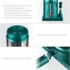 KRAFTOOL  KRAFT-LIFT, 50 т, 270 - 420 мм, бутылочный гидравлический домкрат (43462-50) 43462-50_z01