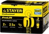 STAYER  ProLift, 2 т, 2.5 м, ручная цепная шестеренная таль, Professional (4308-2) 4308-2_z01