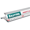 KRAFTOOL  KRAFT-LINE, 1.0 м, усиленная алюминиевая линейка со стальной направляющей (34275-100) 34275-100