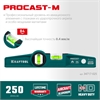 KRAFTOOL  PROCAST, 250 мм, литой уровень (34717-025) 34717-025