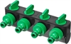 РОСТОК  RS-4, 3/4″, четырехканальный, с внутренней резьбой, поливочный распределитель (426378) 426378