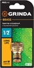 GRINDA  BI-12, 1/2″, с внутренней резьбой, из латуни, штуцерный адаптер, PROLine (8-426101) 8-426101