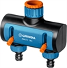 GRINDA  TS-2, двухканальный 3/4″ - 1″ с внутренней резьбой, соединитель с внешней резьбой 3/4″ - 1, поливочный распределитель, PROLine (8-426312) 8-426312_z02