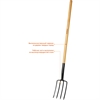 GRINDA  280 x 180 x 1500 мм, антикор. покрытие, деревянный черенок, вилы садовые, PROLine (39725) 39725
