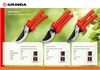 GRINDA  G-33, 200 мм, закаленные лезвия, тефлоновое покрытие, пластиковые рукоятки, плоскостной секатор (40211) 40211_z02