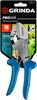 GRINDA  P-44, 190 мм, закаленная сталь, стальные рукоятки, покрытие ПВХ, контактный секатор, PROLine (423444) 423444