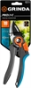 GRINDA  P-59, 210 мм, тефлоновое покрытие, с двухкомпонентными рукоятками, плоскостной секатор, PROLine (423459) 423459