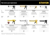 STAYER  310 мл, алюминиевый корпус, универсальный, закрытый пистолет для герметика, Professional (0673-31) 0673-31