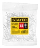 STAYER  1,5 мм, 200 шт, крестики для плитки (3380-1,5) 3380-1,5