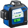 ЗУБР  КРЕСТ 3D, лазерный нивелир, Профессионал (34909) 34909