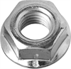 ЗУБР  DIN 6923, кл. пр. 6, M10, цинк, 5 кг, гайка с фланцем (303630-10) 303630-10