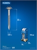 ЗУБР  32 х 3.8 мм, частая резьба, цинк, 350 шт, саморез для глухих отверстий, Профессионал (30082-38-032) 30082-38-032