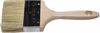 ЗУБР  УНИВЕРСАЛ, 100 мм, 4″, светлая натуральная щетина, деревянная ручка, все виды ЛКМ, плоская кисть (01005-100) 01005-100