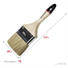 STAYER  UNIVERSAL - EURO, 100 мм, 4″, светлая натуральная щетина, деревянная ручка, все виды ЛКМ, плоская кисть (0102-100) 0102-100