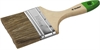 ЗУБР  ЛАЗУРЬ, 100 мм, 4″, светлая смешанная щетина, деревянная ручка, плоская кисть (4-01009-100) 4-01009-100