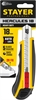 STAYER  HERCULES-18, 18 мм, нож с автозаменой и автостопом с доп. фиксатором, Professional (09165) 09165_z01