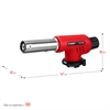 ЗУБР  ГМ-150, 1300°C, газовая горелка с пьезоподжигом на баллон с цанговым соединением (55554) 55554