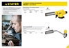 STAYER  MaxTerm MT 100, 1300°C, увеличенный выход пламени, газовая горелка на баллон с цанговым соединением (55588) 55588