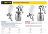 STAYER  AirPro G, HVLP 1.4 мм, пневматический краскопульт с верхним бачком, Professional (06476-1.4) 06476-1.4
