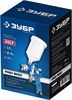 ЗУБР  PRO 600, HVLP, 1.7 мм, пневматический краскопульт с верхним бачком, Профессионал (06563-1.7) 06563-1.7_z01