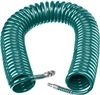 KRAFTOOL  20 м, 8 х 12 мм, 15 бар, воздушный спиральный шланг с фитингами рапид (06590-20) 06590-20