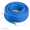 ЗУБР  15 м, 10 х 15 мм, 20 бар, воздушный шланг с фитингами рапид, Профессионал (6481-15) 6481-15