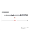 ЗУБР  МК-80, 0.8 мм, экстратонкий, белый, маркер-краска, Профессионал (06324-8) 06324-8