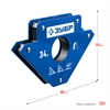 ЗУБР  УМ-3, 34 кг, угольник магнитный для сварочных работ, Профессионал (40050-34) 40050-34