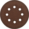 ЗУБР 125мм, 8 отв., Р80, 5 шт., круги шлифовальные из абразивной бумаги 35350-125-080 35350-125-080
