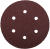 ЗУБР 6 отв., Р60, 150мм, 5 шт., круг шлифовальный универсальный, из абразивной бумаги на велкро основе 35566-150-060 35566-150-060