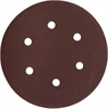 ЗУБР 6 отв., Р120, 150мм, 5 шт., круг шлифовальный универсальный, из абразивной бумаги на велкро основе 35566-150-120 35566-150-120