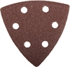 ЗУБР 6 отв., Р80, 93х93х93мм, 5 шт., треугольник шлифовальный универсальный на велкро основе 35583-080 35583-080
