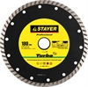 STAYER  Turbo, 180 мм, (22.2 мм, 7 х 2.6 мм), сегментированный алмазный диск, Professional (3662-180) 3662-180_z01