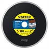 STAYER  Ceramo-22, d 180 мм, (22.2 мм, 5 х 2.2 мм), сплошной алмазный диск, Professional (3664-180) 3664-180_z02