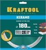 KRAFTOOL  Keramo, 180 мм, (22.2 мм, 10 х 2.6 мм), сегментированный алмазный диск (36684-180) 36684-180