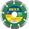 DEXX  Multi Universal, 115 мм, (22.2 мм, 7 х 1.8 мм), сегментный алмазный диск (36701-115) 36701-115_z01
