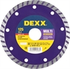 DEXX  Multi Universal, 125 мм, (22.2 мм, 7 х 2.0 мм), сегментированный алмазный диск (36702-125) 36702-125_z01