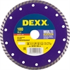 DEXX  Multi Universal, 180 мм, (22.2 мм, 7 х 2.3 мм), сегментированный алмазный диск (36702-180) 36702-180_z01