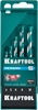 KRAFTOOL  Keramo, 5 шт: 4-5-6-8-10 мм набор сверл по керамограниту с твердосплавной пластиной, 29175-H5 29175-H5