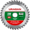 URAGAN  Optimal cut, 230 х 30/20 мм, 36Т, пильный диск по дереву (36801-230-30-36) 36801-230-30-36