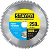 STAYER  Multi Material, 250 х 32/30 мм, 100Т, супер чистый рез, пильный диск по алюминию и пластику (3685-250-32-100) 3685-250-32-100